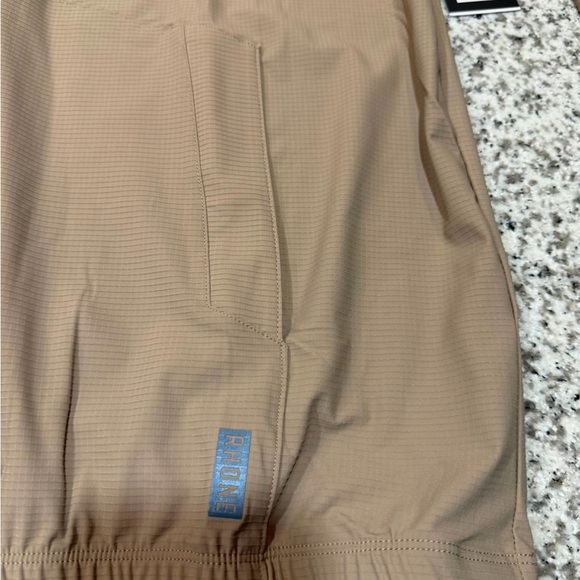 Rhone Invictus Ripstop Anorak Hoodie, Taupe Brown, Size Large - Picture 3 of 7